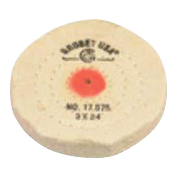 Muslin Buffs 3 Row Stitch 3" x 24 Ply Ea