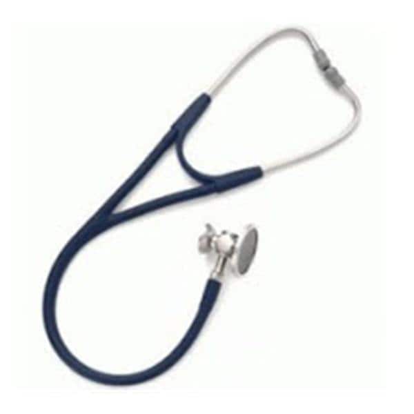 Harvey DLX Cardiology Stethoscope Navy 17" Tubing Ea