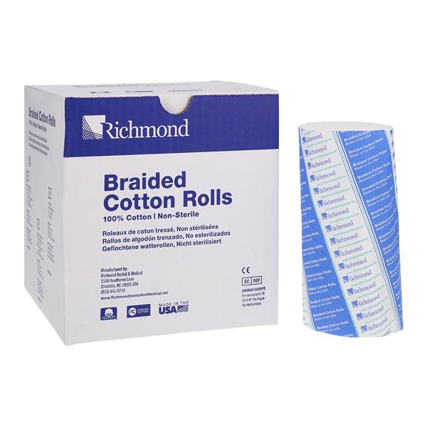 Rouleau de coton Tressé Moyen 0,375 po 6 po 800/caisse
