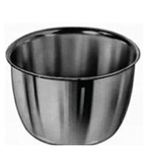 Iodine Cup Round Stainless Steel Silver 6oz