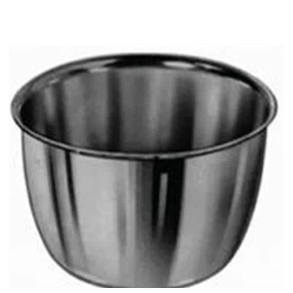 Iodine Cup Round Stainless Steel Silver 6oz