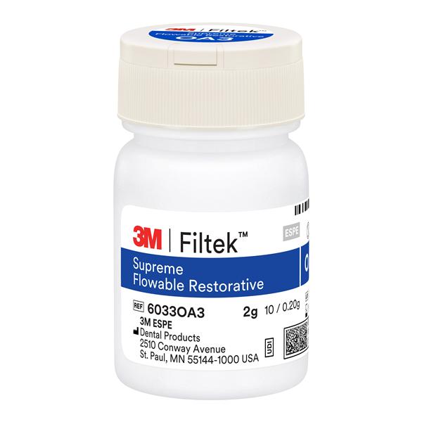 3M Filtek Supreme Ultra Flowable Capsule Composite OA3 (Opaque A3) Refill 20/Bx
