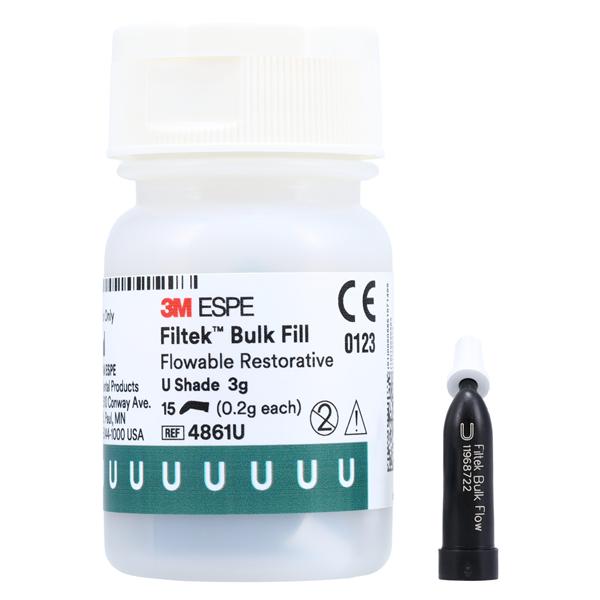 Filtek Bulk Fill Flowable Bulk Fill Restorative Universal Capsule Refill 15/Pk