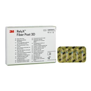 3M™ RelyX™ Fiber Post 3D Size 3 1.9 mm Blue 10/Pk