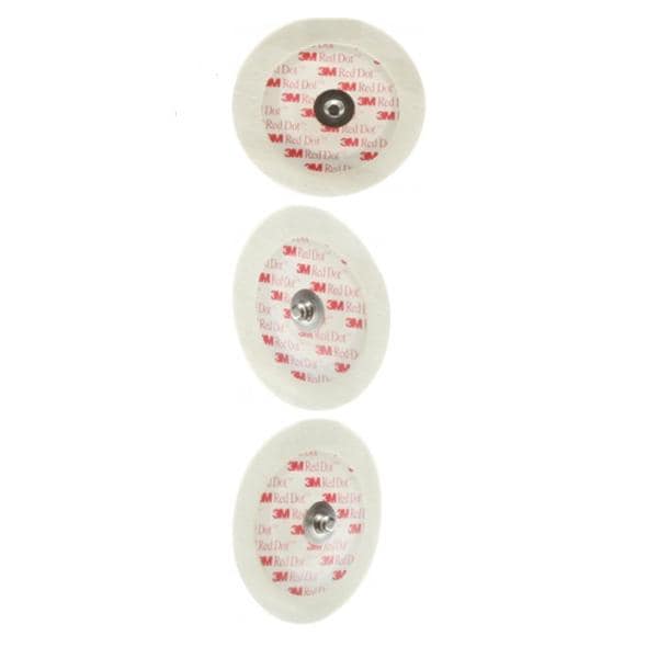 Red Dot Electrocardio Electrode Pediatric Disposable 50/Bg, 20 BG/CA