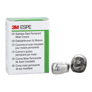 3M™ Crowns Size 6LL6 1st Permanent Lower Left Molar Replacement Crowns 5/Bx