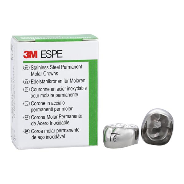 3M™ Crowns Size 6LL6 1st Permanent Lower Left Molar Replacement Crowns 5/Bx