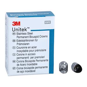3M™ Unitek™ Crowns Size 0 1st Perm LRB Replacement Crowns 5/Bx