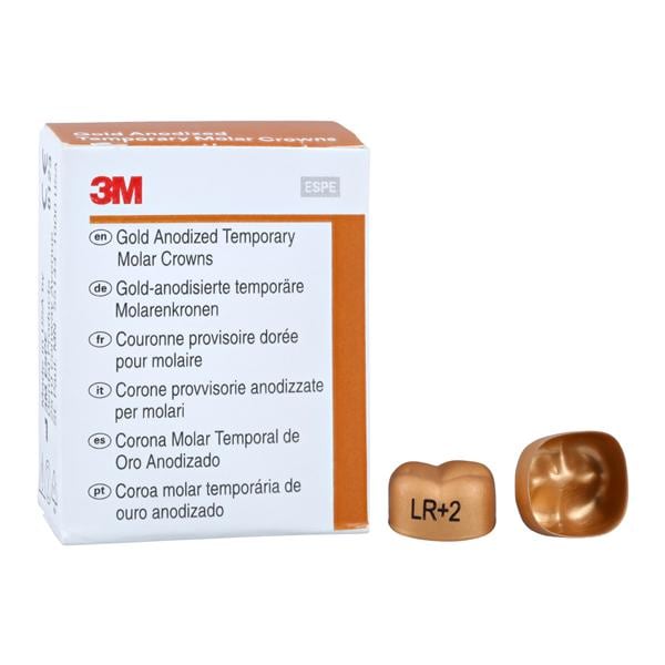 3M™ Unitek™ Crowns Size 2 2nd Lower Right Molar Replacement Crowns 5/Bx