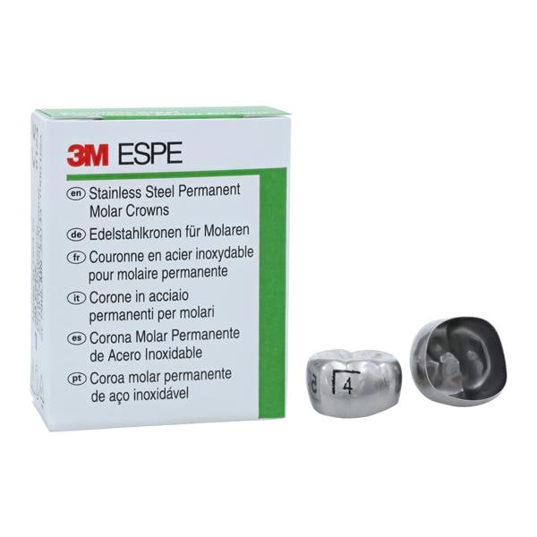 3M™ Crowns Size 6LL4 1st Permanent Lower Left Molar Replacement Crowns 5/Bx