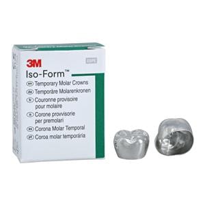 3M™ Iso-Form™ Temporary Crowns Size U68 1st URM Replacement Crowns 5/Bx