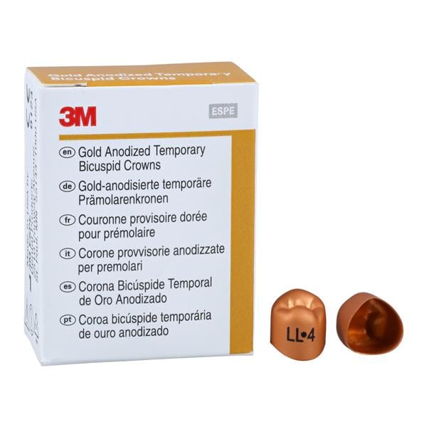 3M™ Unitek™ Crowns Size 4 1st Lower Left Bicuspid Replacement Crowns 5/Bx