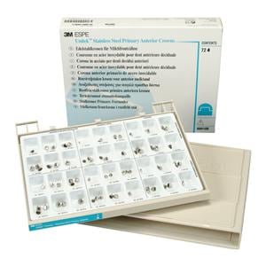 3M™ Unitek™ Crowns Size Assorted Primary Anterior Set 72/Bx