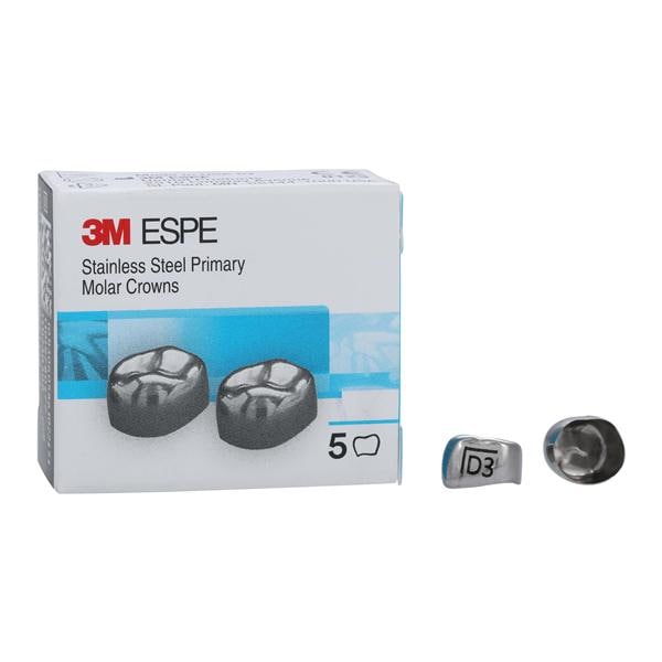 3M™ Crowns Size DLL3 1st Primary Lower Left Molar Replacement 5/Bx