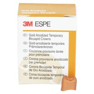 3M™ Unitek™ Crowns Size 0 1st Upper Right Bicuspid Replacement Crowns 5/Bx