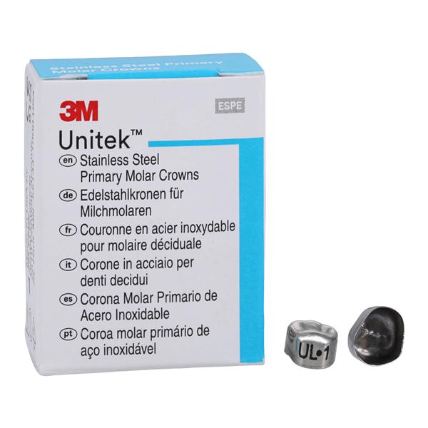 3M™ Unitek™ Crowns Size 1 1st Primary Upper Left Molar Replacement 5/Bx