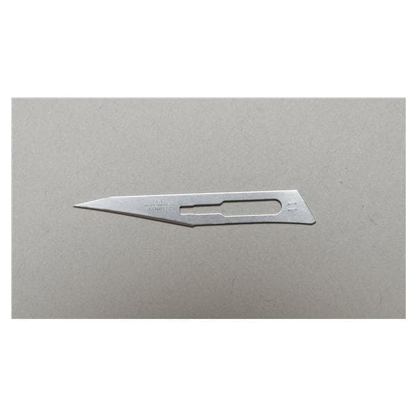Lame Chirurgical Standard/11 Acier inoxydable Stérile Jetable 50/boîte