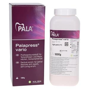 Palapress Vario Denture Resin Acrylic Cold Cure Light Pink Bx