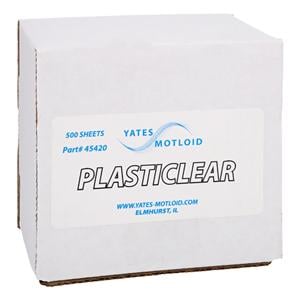 Plasticlear 4 X 4 po 500/Paquet