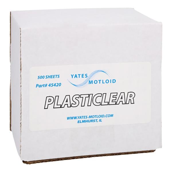Plasticlear 4 X 4 po 500/Paquet