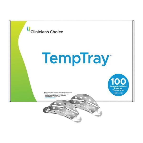 TempTray Disposable Impression Tray 100/Pk
