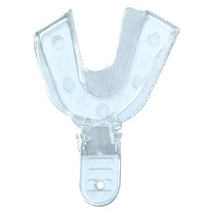 Clinician's Choice Full Arch Impression Tray Solid Medium Lower 6/Pk
