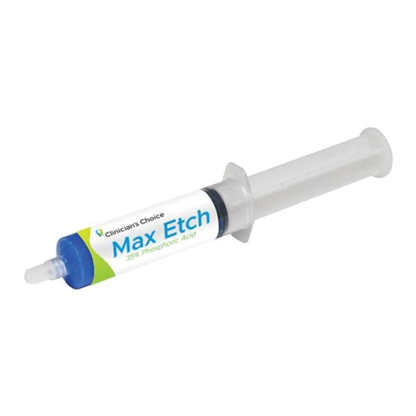 Max Etch 35% Phosphoric Acid Etchant 30 mL Bulk Syringe Ea