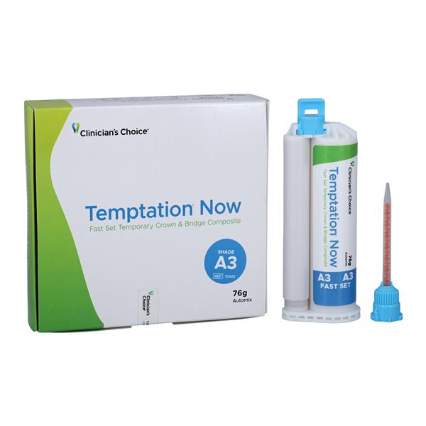 Temptation Now Temporary Crown & Bridge Material A3 Cartridge Package