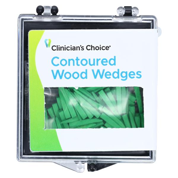 Clinician's Choice Contoured Wedges 100/Pk