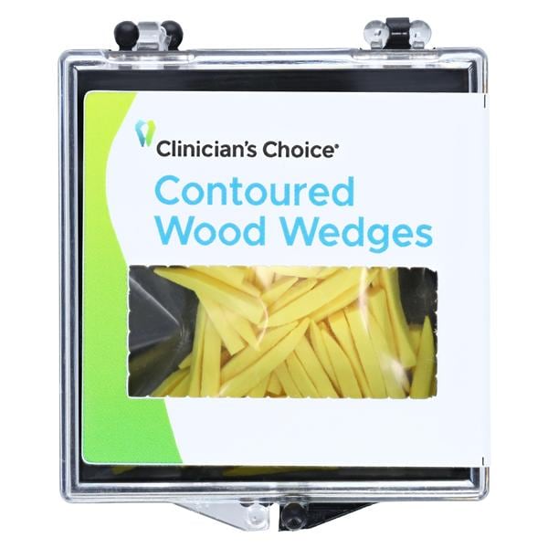 Clinician's Choice Contoured Wedges 100/Pk