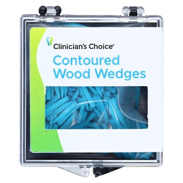 Clinician's Choice Contoured Wedges Bulk Package 400/Pk