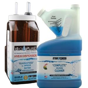 Bio-Pure Nettoyant de système d aspiration Liquide Trousse de départ Ch.