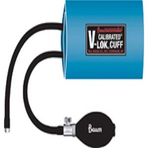 Calibrated V-Lok Blood Pressure Inflation System Scrlt LF Ea