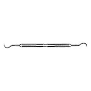 Curette McCall Double extrémité 17/18 Standard Acier inoxydable Ch.