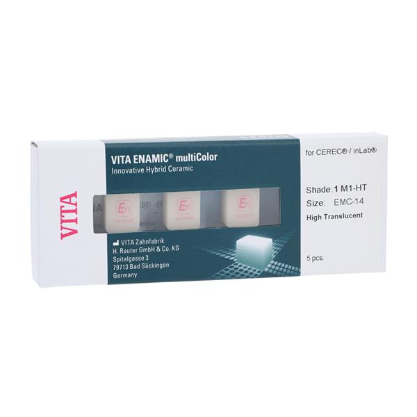 Enamic multicoul. 1M1-HT 14 mm 5/Paquet