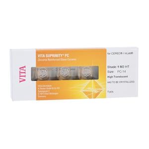 VITA Suprinity PC HT Milling Blocks High Translucency 14 1M2 For CEREC 5/Bx