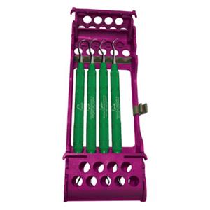 Instrument pour implants Trousse Manche vert en résine EagleLite Ch.