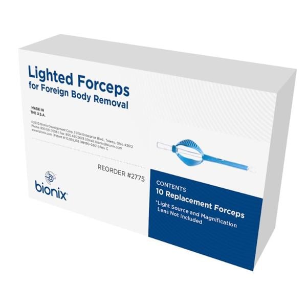 Replacement Forcep 5mm Polypropylene 10/Bx