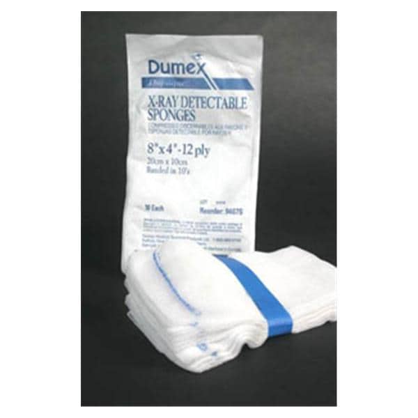 Dupaque Cotton Gauze Dressing 4x4" 16 Ply X-Ray Detectable