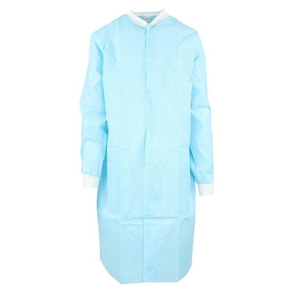 Sarrau de laboratoire Haute performance Tissu SMS Petit Bleu p le 12/sac
