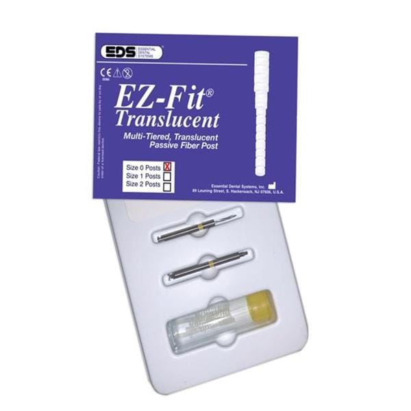 EZ-Fit Passive Fiber Posts Complete Kit 2 Kt