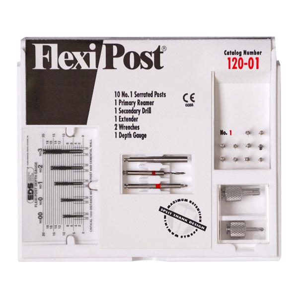 Flexi-Post Pivots Acier inoxydable Trousse standard 1 1 Rouge Ch.