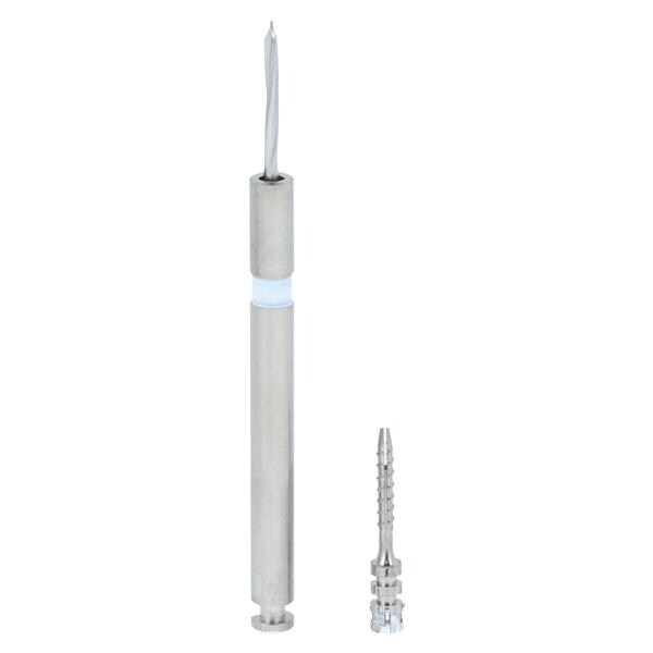 Pivots Titane Recharge économique Taille 0 Côtés parallèles Blanc 30/paquet