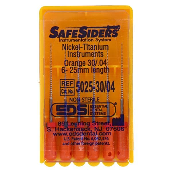 Alés SafeSider NiTi 04 25 mm 6/Paquet