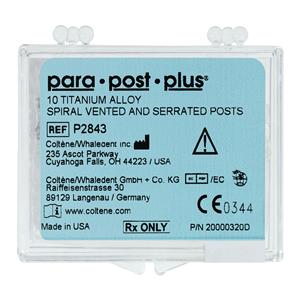 ParaPost Plus Pivots Titane Recharge 0,036 po Brun P284-3 10/paquet