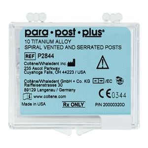 ParaPost Plus Posts Titanium 0.04 in Yellow P284-4 10/Pk