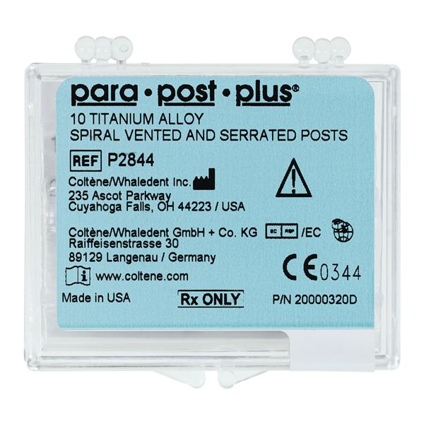 ParaPost Plus Posts Titanium 0.04 in Yellow P284-4 10/Pk