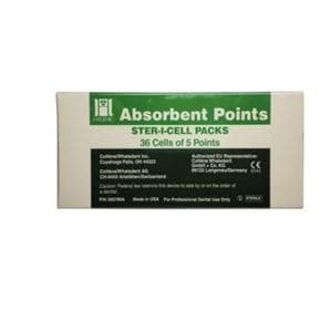 Hygenic Absorbent Points Size 25 White 180/Bx
