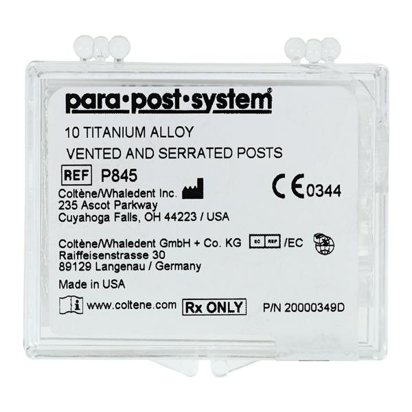 ParaPost Posts Titanium 0.05 in Red P84-5 10/Pk