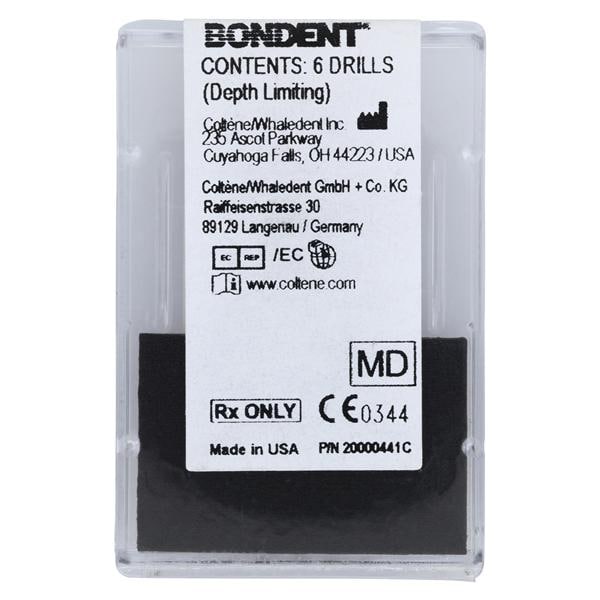 Bondent Twist Drill Bronze 6/Pk